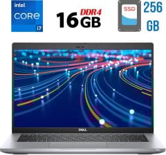 Ультрабук Б-класс Dell Latitude 5420 / 14" (1920x1080) IPS / Intel Core i7-1185G7 (4 (8) ядра по 3.0 - 4.8 GHz) / 16 GB DDR4 / 256 GB SSD / Intel Iris Xe Graphics / WebCam / Windows 10 лицензия