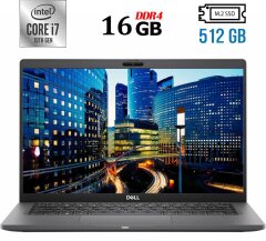 Ультрабук Б-класс Dell Latitude 7310 / 13.3" (1920x1080) IPS / Intel Core i7-10610U (4 (8) ядра по 1.8 - 4.9 GHz) / 16 GB DDR4 / 512 GB SSD M.2 / Intel UHD Graphics / WebCam / USB 3.2 / HDMI / Windows 10 лицензия