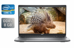 Ультрабук Б-клас Dell Precision 3560 / 15.6" (1920x1080) IPS / Intel Core i5-1145G7 (4 (8) ядра по 2.6 - 4.4 GHz) / 8 GB DDR4 / 256 GB SSD / Intel Iris Xe Graphics / WebCam / Windows 11