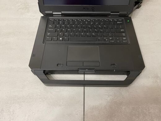 Защищенный ноутбук Dell Latitude 5424 Rugged / 14" (1920x1080) IPS / Intel Core i5-8350U (4 (8) ядра по 1.7 - 3.6 GHz) / 32 GB DDR4 / 1000 GB SSD M.2 / AMD Radeon RX 540, 4 GB GDDR5, 128-bit / WebCam / Два АКБ
