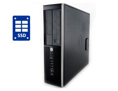 ПК HP Compaq 8200 Elite SFF / Intel Core i3-2100 (2 (4) ядра по 3.1 GHz) / 4 GB DDR3 / 128 GB SSD / Intel HD Graphics 2000 / DVD-ROM 