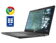 Ультрабук Dell Latitude 5400 Chromebook / 14" (1920x1080) IPS / Intel Core i3-8145U (2 (4) ядра по 2.1 - 3.9 GHz) / 8 GB DDR4 / 256 GB SSD M.2 / Intel UHD Graphics 620 / WebCam / ChromeOS