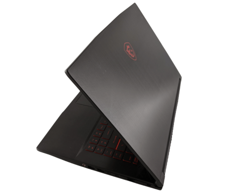 Ігровий ноутбук MSI GF65 Thin 10SDR / 15.6" (1920x1080) IPS / Intel Core i7-10750H (6 (12) ядер по 2.6 - 5.0 GHz) / 16 GB DDR4 / 240 GB SSD / nVidia GeForce GTX 1660 Ti, 6 GB GDDR6, 192-bit / WebCam