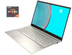 Ультрабук HP Pavilion 15-eh0005la / 15.6" (1366x768) TN / AMD Ryzen 3 4300U (4 ядра по 2.7 - 3.7 GHz) / 16 GB DDR4 / 256 GB SSD / AMD Radeon Vega 5 / WebCam / Win 10