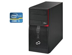 ПК Б-класс Fujitsu ESPRIMO P410 E85+ Tower / Intel Core i5-3470 (4 ядра по 3.2 - 3.6 GHz) / 8 GB DDR3 / 128 GB SSD + 500 GB HDD / Intel HD Graphics 2500 / DVD-RW