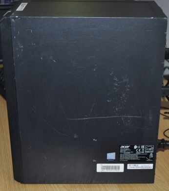 Компьютер Б-класс Acer Veriton S4660G Tower / Intel Core i5-8400 (6 ядер по 2.8 - 4.0 GHz) / 12 GB DDR4 / 256 GB SSD / Intel UHD Graphics 630 / Windows 11 Pro