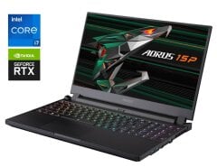 Ігровий ноутбук Gigabyte Aorus 15P XD / 15.6" (1920x1080) IPS / Intel Core i7-11800H (8 (16) ядер по 2.3 - 4.6 GHz) / 32 GB DDR4 / 1000 GB SSD / nVidia GeForce RTX 3070, 8 GB GDDR6, 256-bit / WebCam