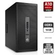 Компьютер HP EliteDesk 705 G1 Tower / AMD A10-7850K (4 ядра по 3.7 - 4.0 GHz) / 16 GB DDR3 / 120 GB SSD + 500 GB HDD / AMD Radeon R7 Graphics