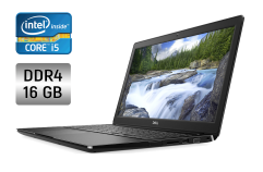 Ноутбук Dell Latitude 3500 / 15.6" (1366x768) TN / Intel Core i5-8265U (4 (8) ядра по 1.6 - 3.9 GHz) / 16 GB DDR4 / 240 GB SSD / Intel UHD Graphics 620 / WebCam