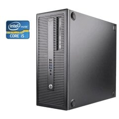 ПК HP EliteDesk 800 G2 Tower / Intel Core i5-6500 (4 ядра по 3.2 - 3.6 GHz) / 16 GB DDR4 / 240 GB SSD / Intel HD Graphics 530 / DVD-RW