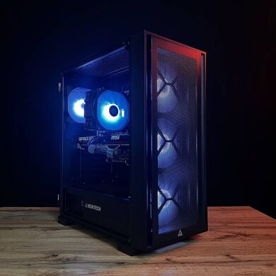 Збірка під замовлення: новий ігровий ПК Montech Air 1000 Premium Black Tower / AMD Ryzen 5 7500F (6 (12) ядер по 3.7 - 5.0 GHz) / 32 GB DDR5 / 1000 GB SSD M.2 / nVidia GeForce RTX 5060 Ti, 16 GB GDDR7, 128-bit / 750W