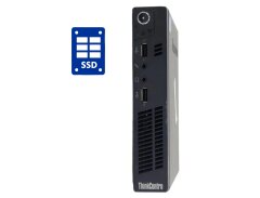 Неттоп Б-клас Lenovo ThinkCentre M72e Tiny USFF / Intel Core i3-3220T (2 (4) ядра по 2.8 GHz) / 4 GB DDR3 / 120 GB SSD / Intel HD Graphics 2500