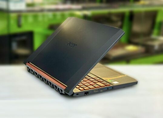 Ігровий ноутбук Acer Nitro 5 AN515-54 / 15.6" (1920x1080) IPS / Intel Core i5-9300H (4 (8) ядра по 2.4 - 4.1 GHz) / 16 GB DDR4 / 256 GB SSD M.2 + 1000 GB HDD / nVidia GeForce GTX 1650, 4 GB GDDR5, 128-bit / WebCam / Win 10 Home