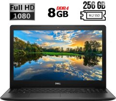 Ноутбук Dell Inspiron 3583 / 15.6" (1920x1080) IPS / Intel Core i3-8145U (2 (4) ядра по 2.1 - 3.9 GHz) / 8 GB DDR4 / 256 GB SSD M.2 / Intel UHD Graphics 620 / WebCam / HDMI