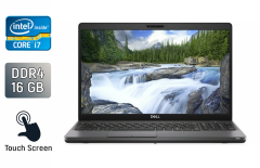 Ультрабук Dell Latitude 5500 / 15.6" (1920x1080) IPS Touch / Intel Core i7-8665U (4 (8) ядра по 1.9 - 4.8 GHz) / 16 GB DDR4 / 512 GB SSD / Intel UHD Graphics / WebCam / Windows 10