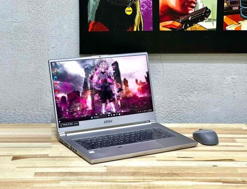 Ігровий ноутбук MSI P65 Creator / 15.6" (3840x2160) IPS / Intel Core i7-9750H (6 (12) ядер по 2.6 - 4.5 GHz) / 16 GB DDR4 / 512 GB SSD M.2 / nVidia GeForce RTX 2060, 6 GB GDDR6, 192-bit / WebCam / Win 11