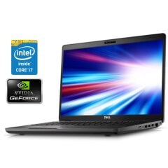 Ігровий ноутбук Dell Latitude 5501 / 15.6" (1920x1080) IPS / Intel Core i7-9850H (6 (12) ядра по 2.6 - 4.6 GHz) / 16 GB DDR4 / 512 GB SSD / nVidia GeForce MX150, 2 GB GDDR5, 64-bit / WebCam / Win 11 Pro
