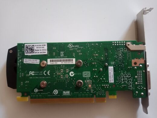 Дискретная видеокарта nVidia Quadro 600, 1 GB DDR3, 128-bit / 1x DVI, 1x DisplayPort