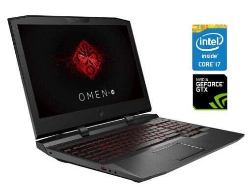 Ігровий ноутбук HP Omen X 17-ap010nr / 17.3" (1920x1080) IPS / Intel Core i7-7700HQ (4 (8) ядра по 2.8 - 3.8 GHz) / 16 GB DDR4 / 1000 GB SSD NVMe / nVidia GeForce GTX 1070, 8 GB GDDR5, 256-bit / WebCam
