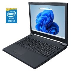 Ноутбук Clevo N350TW / 15.6" (1920x1080) IPS / Intel Core i7-8700T (6 (12) ядер по 2.4 - 4.0 GHz) / 16 GB DDR4 / 128 GB SSD + 750 HDD / Intel HD Graphics 630 / DVD-ROM / WebCam