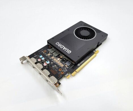 Дискретна відеокарта nVidia Quadro P2000, 5 GB GDDR5, 160-bit / 4x DisplayPort
