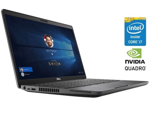 Мобільна робоча станція Б-клас Dell Precision 3541 / 15.6" (1920x1080) IPS / Intel Core i7-9850H (6 (12) ядер по 2.6 - 4.6 GHz) / 16 GB DDR4 / 1000 GB SSD / nVidia Quadro P620, 4 GB GDDR5, 128-bit / WebCam / Win 10 Pro
