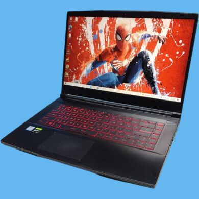 Ігровий ноутбук Б-клас MSI GF63 Thin 9SCXR / 15.6" (1920x1080) IPS / Intel Core i5-9300H (4 (8) ядра по 2.4 - 4.1 GHz) / 16 GB DDR4 / 512 GB SSD / nVidia GeForce GTX 1650 Max-Q, 4 GB GDDR6, 128-bit / WebCam / Win 10 Home