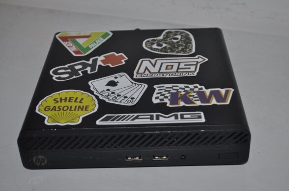 Неттоп Б-клас HP 260 G3 Desktop Mini PC USFF / Intel Core i3-7130U (2 (4) ядра по 2.7 GHz) / 8 GB DDR4 / 256 GB SSD / Intel HD Graphics 620 / Блок живлення Неттоп Б-клас HP 260 G3 Desktop Mini PC USFF / Intel Core i3-7130U (2 (4) ядра по 2.7 GHz) / 8 GB DDR4 / 256 GB SSD / Intel HD Graphics 620 / Блок живлення