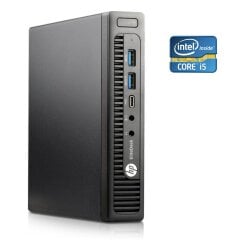 Неттоп HP EliteDesk 800 G2 Mini USFF / Intel Core i5-6500T (4 ядра по 2.5 - 3.1 GHz) / 8 GB DDR4 / 128 GB SSD / Intel UHD Graphics 530