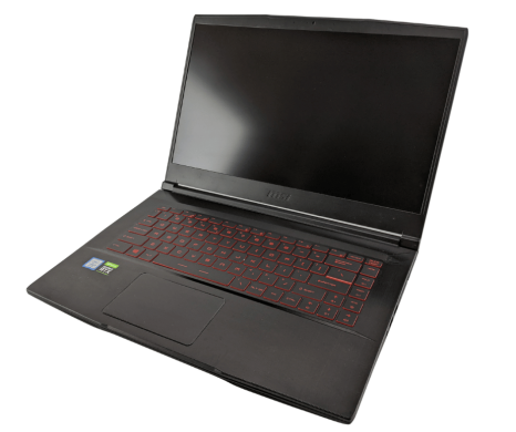 Ігровий ноутбук MSI GF65 Thin 10SDR / 15.6" (1920x1080) IPS / Intel Core i7-10750H (6 (12) ядер по 2.6 - 5.0 GHz) / 16 GB DDR4 / 240 GB SSD / nVidia GeForce GTX 1660 Ti, 6 GB GDDR6, 192-bit / WebCam