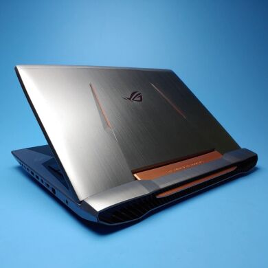 Ігровий ноутбук Asus ROG G752VL / 17.3" (1920x1080) IPS / Intel Core i7-6700HQ (4 (8) ядра по 2.6 - 3.5 GHz) / 16 GB DDR3 / 1000 GB SSD / nVidia GeForce GTX 965M, 2 GB GDDR5, 128-bit / WebCam / DVD-ROM / Win 10 Home Ігровий ноутбук Asus ROG G752VL / 17.3" (1920x1080) IPS / Intel Core i7-6700HQ (4 (8) ядра по 2.6 - 3.5 GHz) / 16 GB DDR3 / 1000 GB SSD / nVidia GeForce GTX 965M, 2 GB GDDR5, 128-bit / WebCam / DVD-ROM / Win 10 Home