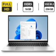 Ноутбук HP EliteBook 860 G9 / 16" (1920x1200) IPS / Intel Core i5-1250P (12 (16) ядер по 3.3 - 4.4 GHz) / 16 GB DDR5 / 256 GB SSD M.2 / Intel Iris Xe Graphics / WebCam / HDMI