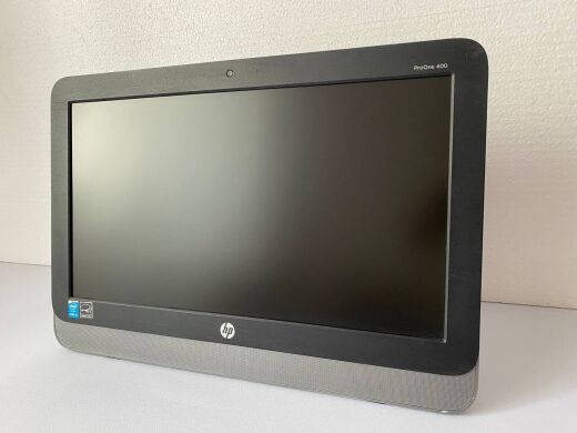 Моноблок Б-класс HP ProOne 400 G1 All-in-One / 20" (1600x900) TN / Intel Core i5-4590T (4 ядра по 2.0 - 3.0 GHz) / 8 GB DDR3 / 240 GB SSD / Intel HD Graphics 4600 / WebCam / Колонки 2x 2W / DVD-ROM + Блок питания, силовой кабель