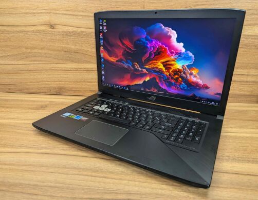 Игровой ноутбук Asus Strix GL703VM / 17.3" (1920x1080) IPS / Intel Core i7-7700HQ (4 (8) ядра по 2.8 - 3.8 GHz) / 16 GB DDR4 / 512 GB SSD / nVidia GeForce GTX 1060, 6 GB GDDR5, 192-bit / WebCam / Windows 10