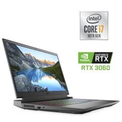 Ігровий ноутбук Dell G15 5510 / 15.6" (1920x1080) IPS / Intel Core i7-10870H (8 (16) ядер по 2.2 - 5.0 GHz) / 16 GB DDR4 / 512 GB SSD M.2 / nVidia GeForce RTX 3060, 6 GB GDDR6, 192-bit / WebCam
