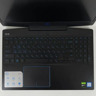 Игровой ноутбук Dell G3 3590 / 15.6" (1920x1080) IPS / Intel Core i5-9300H (4 (8) ядра по 2.4 - 4.1 GHz) / 16 GB DDR4 / 512 GB SSD / nVidia GeForce GTX 1660 Ti Max-Q, 6 GB GDDR6, 192-bit / WebCam / HDMI