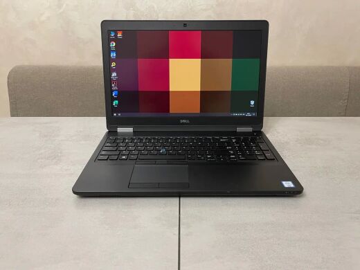 Игровой ноутбук Dell Latitude E5570 / 15.6" (1920x1080) IPS / Intel Core i7-6820HQ (4 (8) ядра по 2.7 - 3.6 GHz) / 16 GB DDR4 / 256 GB SSD NEW / AMD Radeon R7 M370, 2 GB GDDR5, 128-bit / WebCam / HDMI