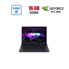 Игровой ноутбук Lenovo Legion 5 17ITH6H / 17.3" (1920x1080) IPS / Intel Core i5-11400H (6 (16) ядер 2.7 - 4.5 GHz) / 16 GB DDR4 / 1000 GB SSD / nVidia GeForce RTX 3060, 6 GB GDDR6, 192-bit / WebCam