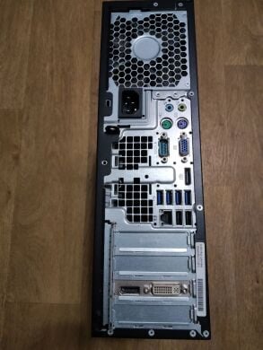 Ігровий ПК HP Compaq Pro 6300 SFF / Intel Core i7-3770 (4 (8) ядра по 3.4 - 3.9 GHz) / 16 GB DDR3 / 120 GB SSD + 500 GB HDD / AMD Radeon R7 250, 2 GB GDDR3, 128-bit + USB Wi-Fi адаптер, перехідник на вибір (DisplayPort-VGA, DVI-VGA, DVI-HDMI)