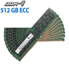 Комплект: Серверна оперативна пам'ять Hynix / 512 GB (8x 64 GB) / 4Rx4 PC4-2400T / DDR4 ECC / 2400 MHz