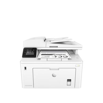 БФП HP LaserJet Pro MFP M227 / лазерний монохромний друк / 1200x1200 dpi / Legal (Max Print Size) / Duplex Print / до 28 стор/хв / 1x LAN (RJ-45), 1x LAN (RJ-11), 1x USB-Hub / Wi-Fi