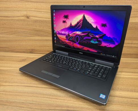 Мобільна робоча станція Б-клас Dell Precision 7720 / 17.3" (1920x1080) IPS / Intel Core i7-7820HQ (4 (8) ядра по 2.9 - 3.9 GHz) / 32 GB DDR4 / 512 GB SSD / nVidia Quadro P3000, 6 GB GDDR5, 192-bit / WebCam / Windows 10
