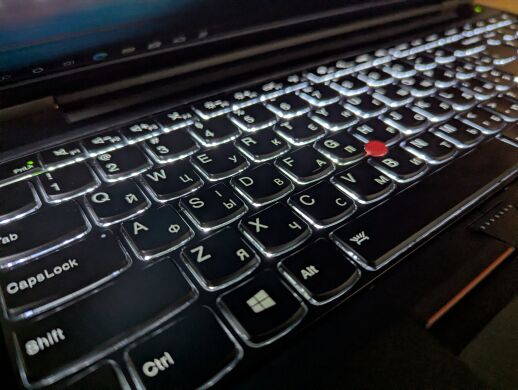 Мобильная рабочая станция Б-класс Lenovo ThinkPad P50 / 15.6" (1920x1080) IPS / Intel Core i7-6820HQ (4 (8) ядра по 2.7 - 3.6 GHz) / 16 GB DDR4 / 512 GB SSD / nVidia Quadro M1000M, 4 GB GDDR5, 128-bit / TouchID / WebCam / Windows 10 Мобильная рабочая станция Б-класс Lenovo ThinkPad P50 / 15.6" (1920x1080) IPS / Intel Core i7-6820HQ (4 (8) ядра по 2.7 - 3.6 GHz) / 16 GB DDR4 / 512 GB SSD / nVidia Quadro M1000M, 4 GB GDDR5, 128-bit / TouchID / WebCam / Windows 10
