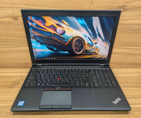 Мобильная рабочая станция Б-класс Lenovo ThinkPad P50 / 15.6" (1920x1080) IPS / Intel Core i7-6820HQ (4 (8) ядра по 2.7 - 3.6 GHz) / 16 GB DDR4 / 512 GB SSD / nVidia Quadro M1000M, 4 GB GDDR5, 128-bit / TouchID / WebCam / Windows 10 Мобильная рабочая станция Б-класс Lenovo ThinkPad P50 / 15.6" (1920x1080) IPS / Intel Core i7-6820HQ (4 (8) ядра по 2.7 - 3.6 GHz) / 16 GB DDR4 / 512 GB SSD / nVidia Quadro M1000M, 4 GB GDDR5, 128-bit / TouchID / WebCam / Windows 10