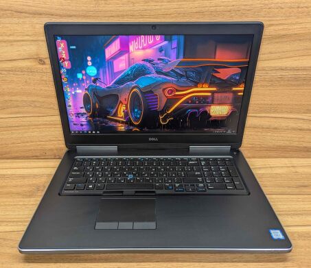 Мобільна робоча станція Dell Precision 7720 / 17.3" (1920x1080) IPS / Intel Core i7-7820HQ (4 (8) ядра по 2.9 - 3.9 GHz) / 32 GB DDR4 / 480 GB SSD / nVidia Quadro P3000, 6 GB GDDR5, 192-bit / WebCam / Windows 10