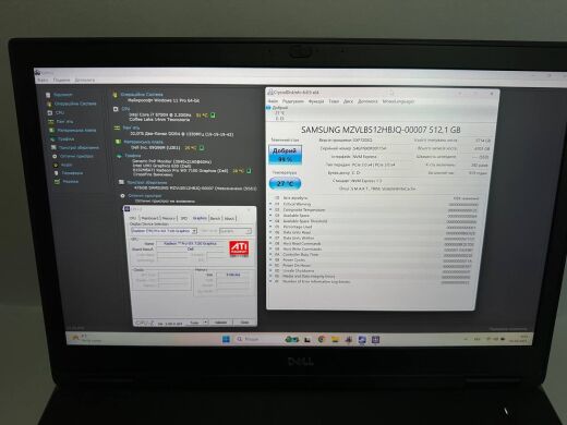 Мобильная рабочая станция Dell Precision 7730 / 17.3" (1920x1080) IPS / Intel Core i7-8750H (6 (12) ядра по 2.2 - 4.1 GHz) / 32 GB DDR4 / 512 GB SSD / AMD Radeon Pro WX 7100, 8 GB GDDR5, 256-bit / WebCam / HDMI Мобильная рабочая станция Dell Precision 7730 / 17.3" (1920x1080) IPS / Intel Core i7-8750H (6 (12) ядра по 2.2 - 4.1 GHz) / 32 GB DDR4 / 512 GB SSD / AMD Radeon Pro WX 7100, 8 GB GDDR5, 256-bit / WebCam / HDMI