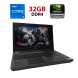 Мобільна робоча станція Fujitsu Celsius H780 / 15.6" (1920x1080) IPS / Intel Core i7-8750H (6 (12) ядер по 2.2 - 4.1 GHz) / 32 GB DDR4 / 512 GB SSD / nVidia Quadro P600, 4 GB GDDR5, 128-bit / WebCam / Windows 11 Pro купити