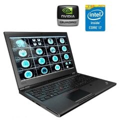 Мобільна робоча станція Lenovo ThinkPad P52 / 15.6" (1920x1080) IPS / Intel Core i7-8750H (6 (12) ядра по 2.2 - 4.1 GHz) / 32 GB DDR4 / 512 GB SSD / nVidia Quadro P2000, 4 GB GDDR5, 128-bit / WebCam