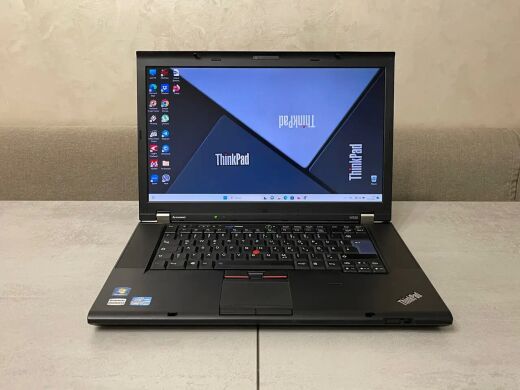 Мобільна робоча станція Lenovo ThinkPad W520 / 15.6" (1920x1080) TN / Intel Core i7-2760QM (4 (8) ядра по 2.4 - 3.5 GHz) / 16 GB DDR3 / 256 GB SSD NEW / nVidia Quadro 1000M, 2 GB DDR3, 128-bit / WebCam / DVD-RW / DisplayPort