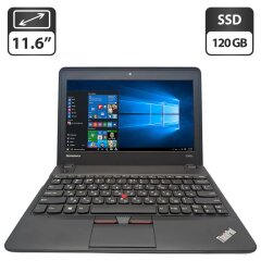 Нетбук Б-клас Lenovo ThinkPad X140e / 11.6" (1366x768) TN / AMD E1-2500 (2 ядра по 1.4 GHz) / 8 GB DDR3 / 120 GB SSD / AMD Radeon HD 8240 Graphics / WebCam